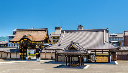 Poster - Nishi Hongan-ji, a buddhist temple in Kyoto