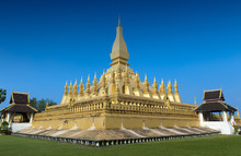 That Luang Stupa, Landmark Of Vientiane, Lao PDR