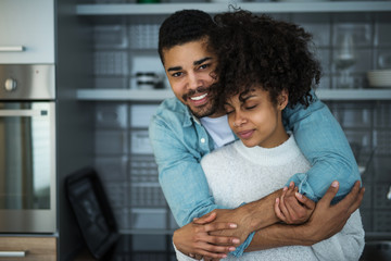 Wall Mural - Sharing a tender moment