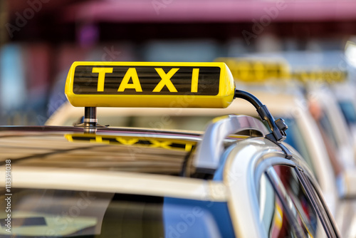 Plakat Taxi