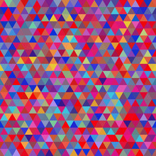 Abstract Background Consisting Of Triangles. 