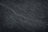 Fototapeta Desenie - Dark grey black slate background or texture.