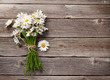 Daisy chamomile flowers bouquet