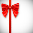 © eriksvoboda - Red ribbon with bow.