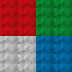 Seamless graphic background, polygonal design vector