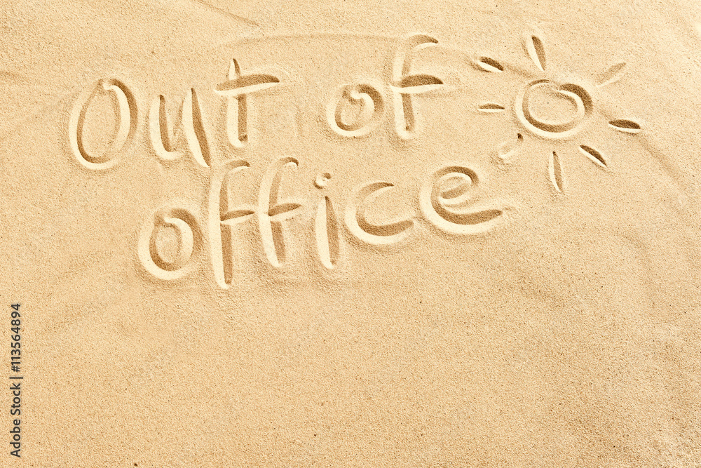 out-of-office-sign-on-beach-sand-stock-photo-adobe-stock for Free Printable Out Of Office Sign Out of office sign on beach sand Stock Photo | Adobe Stock for Free Printable Out Of Office Sign