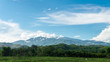 © kedsirin - landscape of nature mountains with blue sky in the outdoor