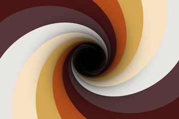 Wall Mural - black hole multicolored background 3d illustration