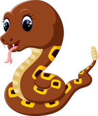 Poster - cute snake