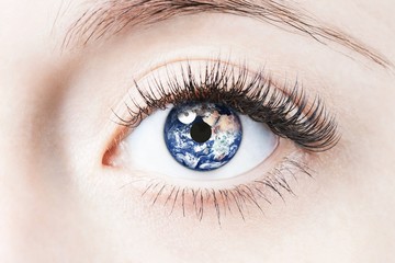 Wall Mural - eye