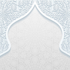 Wall Mural - Abstract background with traditional ornament. Vector illustration..