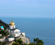 Orthodox church by the sea