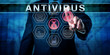 © leowolfert - Corporate Security Manager Pushing ANTIVIRUS