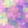 abstract background consisting of pink triangles, vector 