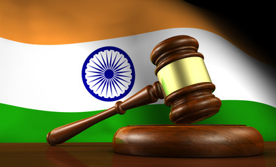 India Law Legal System Concept