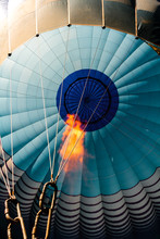 Closeup Of A Hot Air Balloon