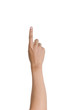 © Khwanchai - man's hand isolated on white background