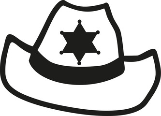 Poster - Sheriff hat