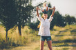 © teksomolika - mother and daughter on a rural road