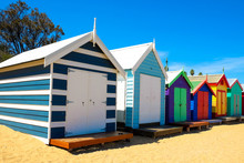 The Colorful Landmark Of Brighton Beach In Melbourne