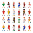 © egorvector - football teams flat icon