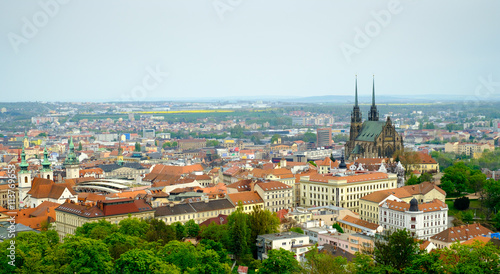 Brno day time old city landscape Canvas-taulu