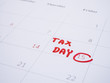 © npstockphoto - Handwriting tax day 1