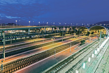 The Railway Station In Nice