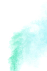 Emerald green water vapor