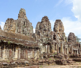 Poster - Bayon temple in Cambodia