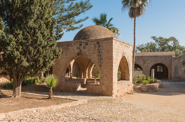 medieval stone gazebo