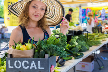 Wall Mural - Farmers Market