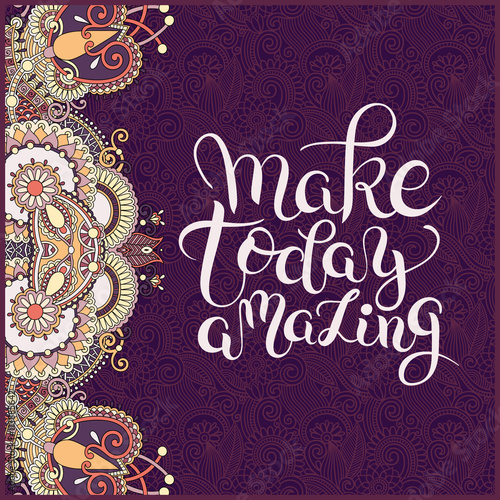 napis-make-today-amazing-na-ciemno-fioletowym-tle