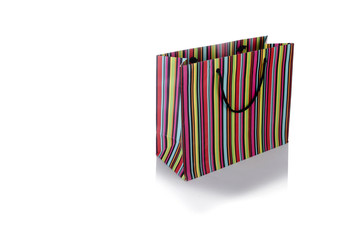 Shopping bag isolated on white background