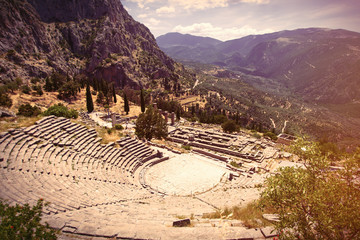 ancient theater in Greece, Athnes