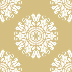 Seamless Wallpaper in the Style of Baroque