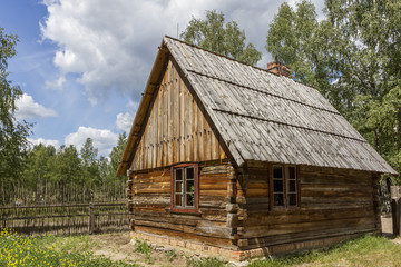 Old wooden house from the turn of the century