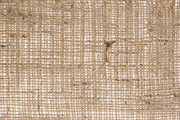 Poster - Burlap texture