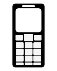 cellphone with many buttons