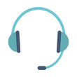 blue headset icon