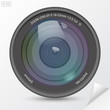 © AlexBlogoodf - Realistic camera photo lens with shadows