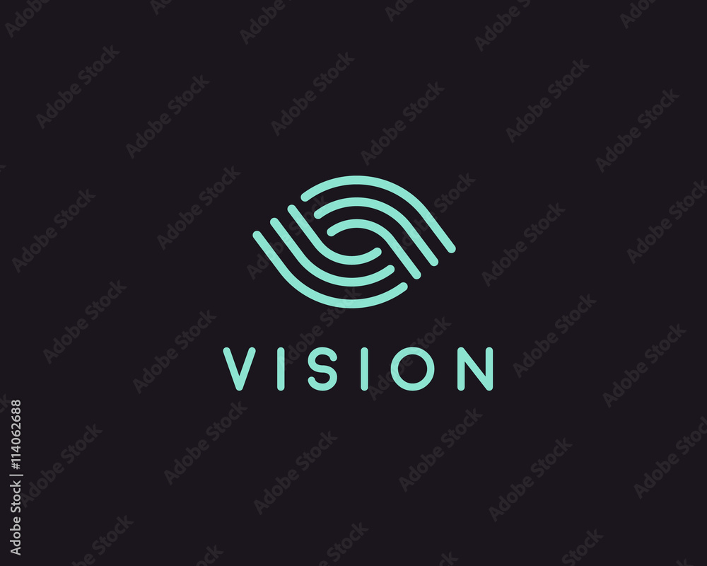 Eye logo symbol design. Creative camera media icon. Global vision logotype.  Photo video control sign. Stock Vector | Adobe Stock, image size:1000x800