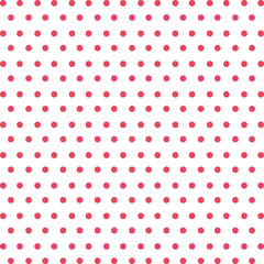 Canvas Print - background of red dots isolated icon design