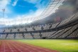 Composite image of a stadium