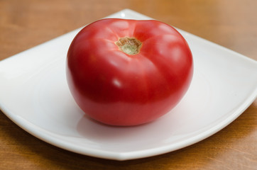 ripe red tomato