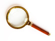 © bukhta79 - Photo of a Brass Magnifying Glass with wooden handle