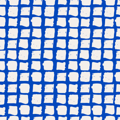 Aufkleber - seamless pattern with hand drawn squares