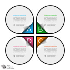 Wall Mural - banner and label design #vector graphics
