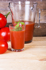 juice from tomatoes