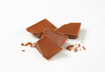 Sticker - milk chocolate pieces